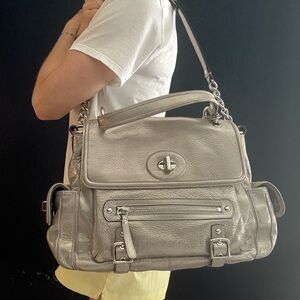 COACH Sydney Leather Shoulder Bag